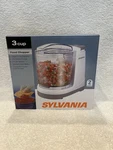 Nib Electric Food Chopper, Sylvania #467705, 3-CUP Capacity, 135 Watts HL-2129-1. Fixed Price $27.99.
