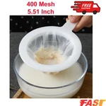 Kitchen Ultra-fine Nylon Mesh Strainer Yogurt Sieve Plastic, 5.51" 400. Fixed Price $6.99.