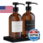 Lotion, Hand & Dish Soap Dispenser For Kitchen Bathroom Set. Fixed Price $51.21.