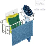 Kesol Rustproof Sponge Holder Caddy For Kitchen, Stainless Steel Silver. Fixed Price $16.76.