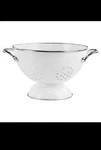 Reston Lloyd Calypso Basics 1.5 Qt Enameled Colander White Kitchen Strainer. Fixed Price $27.99.