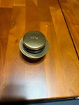 Westbrass Mushroom Tip Toe 1-1/2" Coarse Thread Bath Drain, Polished Brass,. Fixed Price $9.00.
