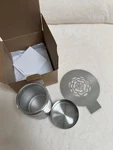 Nespresso Cappuccino Decorating Kit Stainless Steel Cocoa Shaker. Fixed Price $12.00.