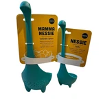 Ototo Mama Nessie Colander Spoon & Ladle 2 Pc. Set Whimsical Teal New!. Fixed Price $22.48.