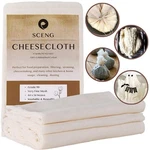 Cheesecloth, Grade 90, 36 Sq Feet, Reusable, 100% Unbleached Cotton Fabric, U.... Fixed Price $16.87.