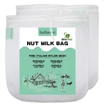 Bellamei Pack - Xl Nut Milk Bags Reusable 12"X12", White. Fixed Price $15.44.