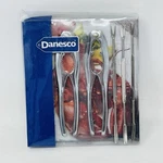 Danesco Crab Lobster Nut Cracker Fork Pick Set 8 Pieces Silver Metal Seafood New. Fixed Price $21.67.