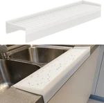 Silicone Sink Edge Protectors For Kitchen 4IN 19.7IN, Transparent. Fixed Price $24.64.