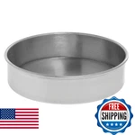 American Metalcraft 3812 Cake Pans, 12.65" Length X 12.55" Width, Silver. Fixed Price $44.85.