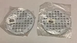 Two (2) Oatey Stainless Steel 5 Floor Grate / Strainer 800104. Fixed Price $18.00.