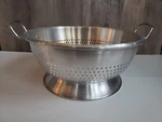 Vollrath 68298 Heavy Duty Aluminum Colander, 11 Qt. Capacity. Fixed Price $120.00.