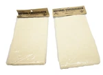 Of 2 Majestic Chef Beige Cotton Natural Cheesecloth 4 Square Yards. Fixed Price $17.90.