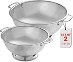 Micro-perforated Stainless Steel Colander-dishwasher Safe. Fixed Price $55.46.