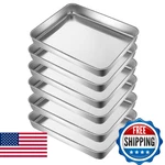 Hytk Small Cookie Baking Sheet Pans Stainless Steel 304 Tiny Serving Tray 12.4 X. Fixed Price $75.99.