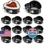 Hoolerry 12 Pcs Mini Heart Springform Pan 4 Inch Shape Cheesecake. Fixed Price $66.98.
