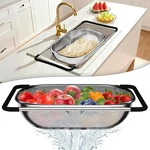 Over The Sink Colander, Expandable Strainers Colanders With Fine Mesh, Co.... Fixed Price $29.75.