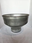 Vintage Steel Raw Milk Dairy Separator Funnel Strainer 12"X8.5" Complete Nice. Fixed Price $49.99.