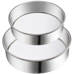 2 Pack Flour Sifter,stainless Steel Fine Mesh Strainers SIEVE,60 R.... Fixed Price $15.67.