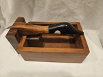 Vintage Goose Head Wooden Rustic Box. Fixed Price $21.00.
