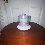 Genuine Black & Decker Mini Food Processor Blender HC306 White. Fixed Price $15.50.