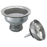 Plumb Pak PP5411 Basket Strainer With Fixed Post, Stainless Steel, For: 3-1/2. Fixed Price $36.65.