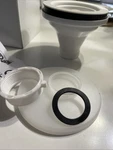 Karran Basket Strainer 3.5-IN White Plastic Rust Resistant. Fixed Price $22.00.