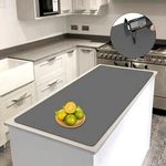 2MM Extra Thick Silicone Mats For Kitchen Counter 47.2"X23.6"X0.08" I.... Fixed Price $45.71.