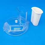 Kitchenaid Food Processor Cup Red Work Bowl Lid & Pusher KFP715WH2 KFP715ER2. Fixed Price $26.99.