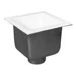 Proflo FD2376WHITE 8 Deep Enameled Floor Sink With Strainer. Fixed Price $90.00.