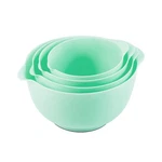Boxedhome Nesting Plastic Mixing Bowl Set, 4 Piece With Pour .... Fixed Price $34.32.