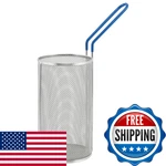 Winco MPN-59 Pasta Boil Basket Stainless Steel X Cylindrical Strainer. Fixed Price $58.83.