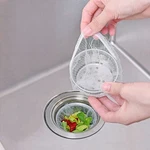 Kitchen Sink Strainer Mesh Bag- 200 Pcs Disposable Net White. Fixed Price $15.99.