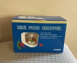 Electric 120V Mini Food Chopper Model CH007 1/2 Cup Bowl Dishwasher Safe Small. Fixed Price $34.95.