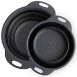 Collapsible Colander 2-PACK Black Strainer For Pasta, Fruits, &.... Fixed Price $23.33.