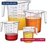 Amazing Abby Melissa Plastic Measuring Cups (4-PIECE Set), Food-grade. Fixed Price $58.48.
