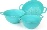 Mintra Colander 3 Piece - Teal. Fixed Price $40.99.