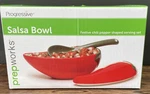 Progressive Prep Works Salsa Bowl 3-PIECE Serving Set Lid Ladle Nib. Fixed Price $10.87.