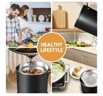 Cambom Bacon Grease Container With Fine Mesh Strainer, 1.3 Almost 6 Full Cups. Fixed Price $35.26.