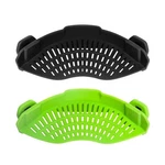 2PACK Auoon Clip Strainer For All Pots Pans - Silicone Pasta... Usa Fast Ship. Fixed Price $24.15.