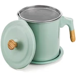 Lyellfe Bacon Grease Container With Strainer, 1.4L/48 Oz Stainless Steel Oils.... Fixed Price $23.73.