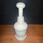 Pampered Chef Food Nut Chopper 2585 Stainless Steel Rotating Blades Works Great. Fixed Price $18.00.