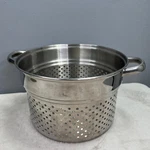Steamer Pasta Insert Stainless Steel Double Handles Stockpot Colander. Fixed Price $24.99.