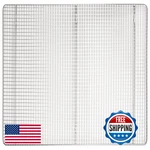 Winco Wire Sheet Pan Grate/cooling Rack Stainless Steel Full Size PGWS-2416. Fixed Price $51.57.