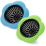 Sjdlgn Pcs Kitchen Sink Strainer, Upgraded Silicone 2, Green And Blue. Fixed Price $9.18.
