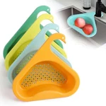 1-2PCS Kitchen Triangular Sink Filter Drain Basket Multifunctional Rack Corner. Fixed Price $7.35.