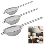 Set Of 3 Mini Mesh Strainers With Handles For Flour Sifting Sieving Colan. Fixed Price $10.44.
