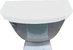 Madeals Toilet Tank Lid Cover Fabric For White. Fixed Price $21.79.