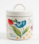 The Pioneer Woman Blooming Bouquet Grease Canister Strainer 4.25" Enamel Steel. Fixed Price $17.00.