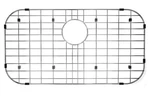 Alonsoo Kitchen Sink Grid And Protectors 26X14 Inch. Fixed Price $31.99.