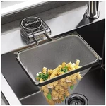 Folding Kitchen Sink Drain Strainer With 100PCS Net Bags Rotating Suction Cup.... Fixed Price $13.61.